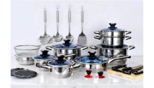 30pcs Marwa Stainless Steel Set