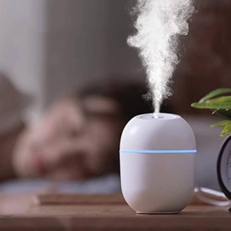 Aromatherapy Diffuser 220ml Ultrasonic Air Humidifier + Free 12 pcs Essential Oils