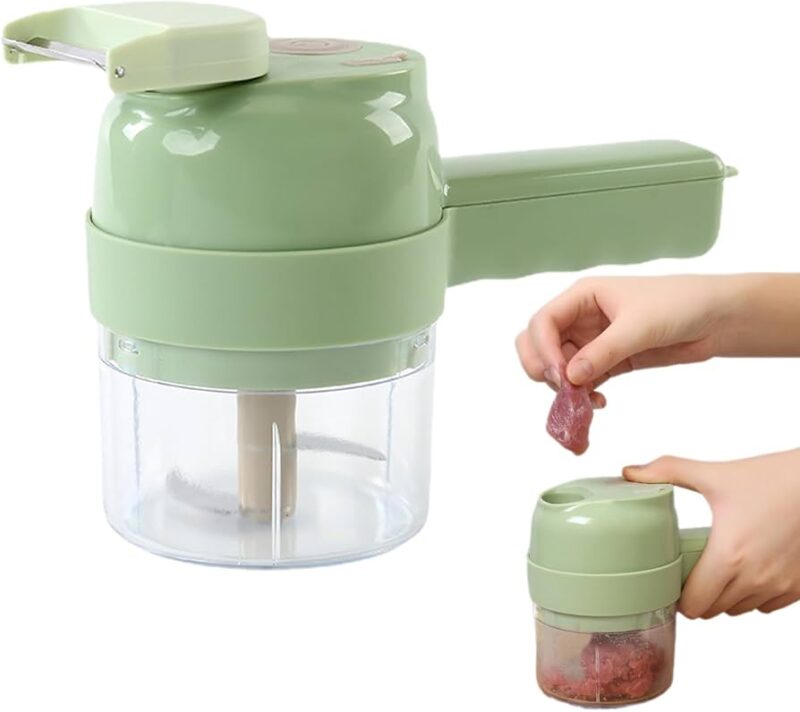 4 in 1 Portable Electric Vegetable Cutter - Image 3
