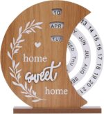 Wooden Creative Perpetual Calendar