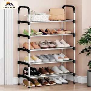 Metallic Shoe Rack